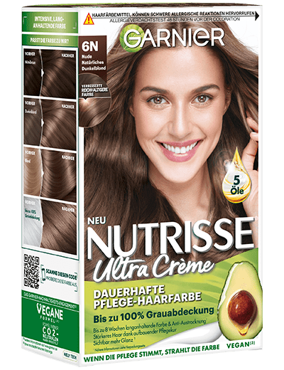 Nutrisse Creme 6N Natürliches Dunkelblond - Produktabbildung